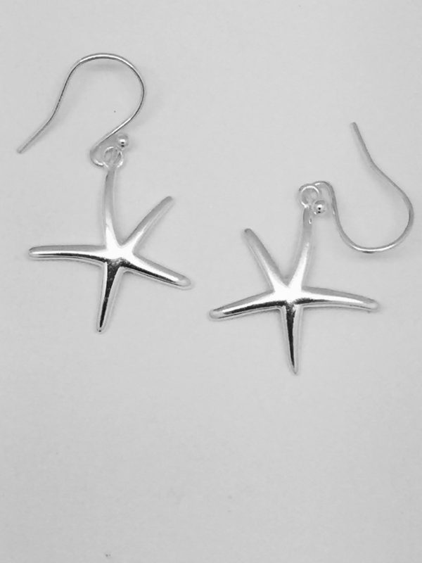 Classic Dancing Starfish Dangle Earrings