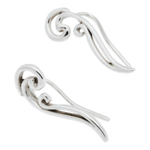 Sterling Silver Multi Wave Climbers