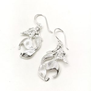 Open Tail Mermaid Earrings