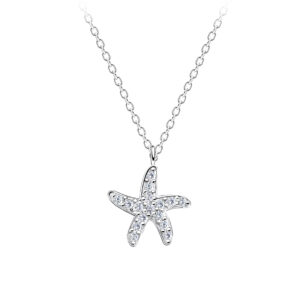 Dainty CZ Starfsih Necklace