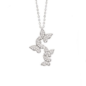 Butterfly Drop Necklace