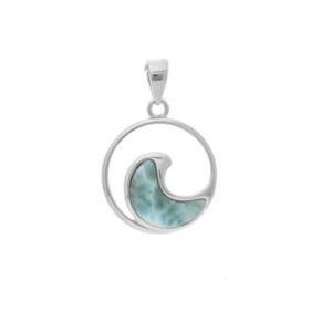 Larimar Wave Necklace