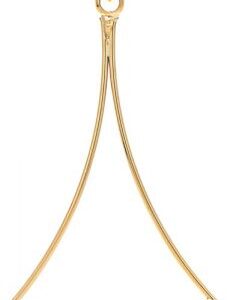 Gold Empire Style Cubic Zirconia Earring