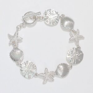 Classic Link Silver Sea Life Bracelet