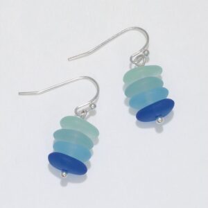 Shades of Sea Glass Earrings