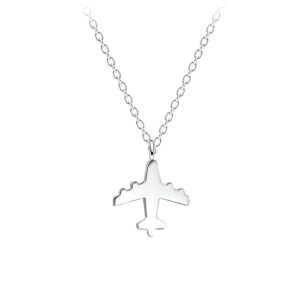 Dainty Airplane Necklace