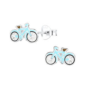 Bicycle Stud Earrings