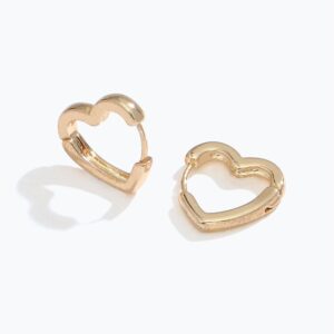 Precious Gold Heart Huggies