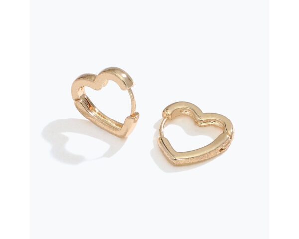 Precious Gold Heart Huggies