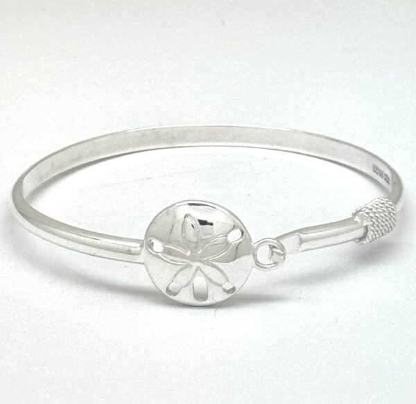 Sterling Silver Sand Dollar Bangle