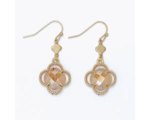 Champagne Crystal Clovers