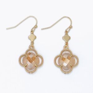 Champagne Crystal Clovers